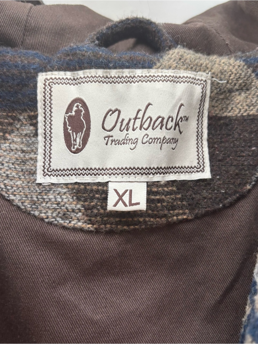 Outback Trading Company XL Western Southwestern Gorpcore Hooded Jacket - Picture 3 of 12